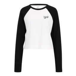 Gap Tall Tricou negru / alb