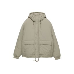 Pull&Bear Geacă de iarnă verde pastel