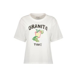 BLUE SEVEN Tricou galben / verde / negru / alb