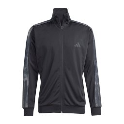 ADIDAS SPORTSWEAR Bluză cu fermoar sport gri / gri metalic / negru