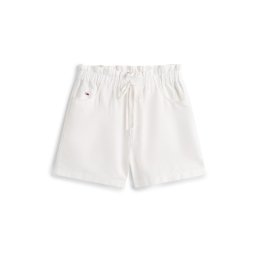 Tommy Jeans Pantaloni 'ESSENTIAL' alb