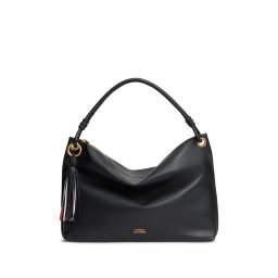 TOMMY HILFIGER Geantă de umăr negru