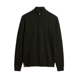 Superdry & Co Pulover 'Essential' verde închis