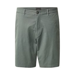 Iriedaily Pantaloni eleganți 'Love City' verde pastel / verde închis