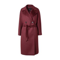 Weekend Max Mara Palton de primăvară-toamnă 'RESINA' roșu bordeaux