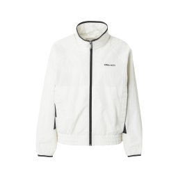 Calvin Klein Jeans Geacă de primăvară-toamnă negru / alb natural