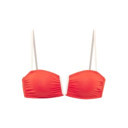 Copenhagen Studios Sutien costum de baie portocaliu homar