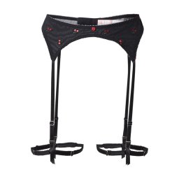 Hunkemöller Suport de ștrampi 'Chelsey' roșu / negru