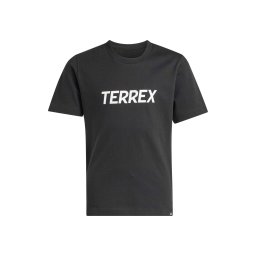 ADIDAS TERREX Tricou funcțional negru / alb