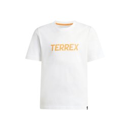 ADIDAS TERREX Tricou funcțional portocaliu / alb