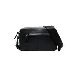 Bershka Geantă de umăr negru