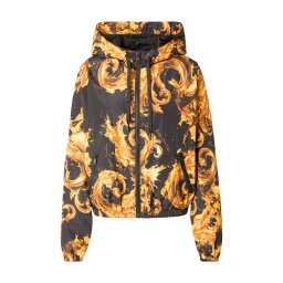 Versace Jeans Couture Geacă de primăvară-toamnă portocaliu / portocaliu deschis / negru