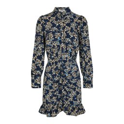 Morgan Rochie bej / albastru / cyan / negru