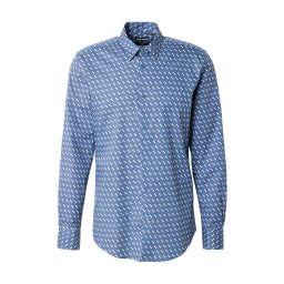 ANTONY MORATO Cămașă 'NAPOLI' safir / alb murdar