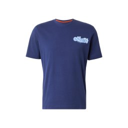 NAPAPIJRI Tricou 'S-ZINC' bleumarin / albastru deschis / alb