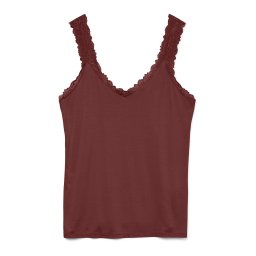 Vero Moda Curve Top 'VMCROSA' roșu vin