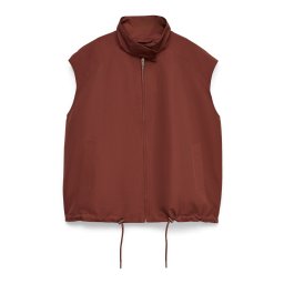 VERO MODA Vestă 'VMKimmie' roșu ruginiu