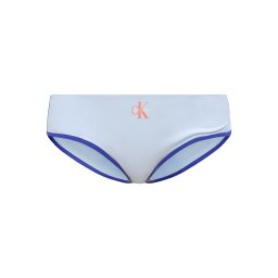Calvin Klein Swimwear Slip costum de baie bleumarin / albastru deschis / portocaliu somon