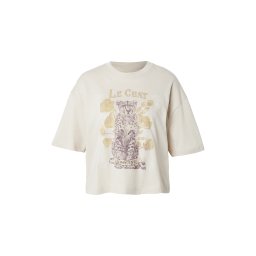 GUESS Tricou maro deschis / galben deschis / gri deschis