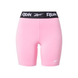 Reebok Pantaloni sport 'ID TRAIN' roz / negru / alb