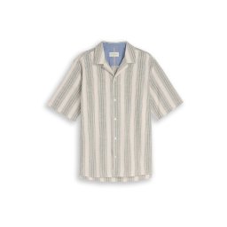 TOM TAILOR Cămașă crem / oliv / roz