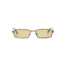 Bershka Ochelari de soare verde deschis