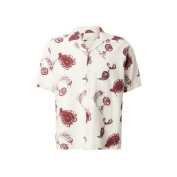 JACK & JONES Cămașă 'JORMAINE' albastru pastel / roşu închis / alb