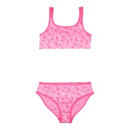 Abercrombie & Fitch Costum de baie întreg roz / roz pastel / alb