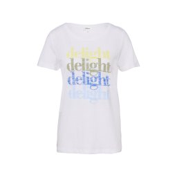 s.Oliver Tricou albastru deschis / galben lămâie / oliv / alb