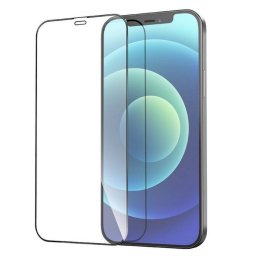 Folie Sticla Securizata Hoco Full Glue Neagra pentru Apple iPhone 12 Pro Max Set 25 Bucati
