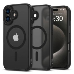 Husa TECH-PROTECT Magcam Neagra MagSafe pentru Apple iPhone 16