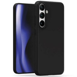 Husa Mercury Soft compatibila cu Samsung Galaxy S24 Plus, Negru
