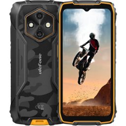 Telefon Ulefone RugKing 4 Pro 4G Octa-Core T7250 8GB RAM 256GB 6.56Inch HD+ NFC 10000mAh Android 15 Orange