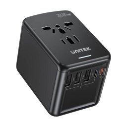 Incarcator UNITEK EU/US/UK/AUS PD 35W Negru