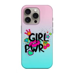 Husa Perfect Case Apple iPhone 16 Pro Max LOVE-Splash Girl Power Multicolor