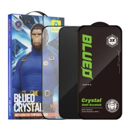 Folie Protectie Blueo Crystal Anti-Scratch pentru Apple iPhone 16 Pro Max Sticla Securizata Full Glue