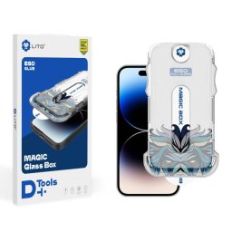 Folie Protectie Lito Magic Glass Box D+ Tools pentru Apple iPhone 16 Pro Max Sticla Securizata Full Glue