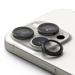 Folie Protectie Ringke Camera Spate Apple iPhone 16 Pro Max / 16 Pro Sticla Securizata Set 2 bucati