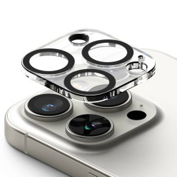 Folie Protectie Ringke Camera Spate Apple iPhone 16 Pro Max / 16 Pro Sticla Securizata Set 2 bucati