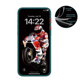 Folie Protectie Anank 3X Reinforced pentru Apple iPhone 16 Pro Max Sticla Securizata Full Glue 3D