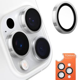 Folie Protectie Torras Camera Spate Lensguard pentru Apple iPhone 16 Pro Max / 16 Pro Sticla Securizata