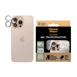 Folie Protectie PanzerGlass Camera Spate PicturePerfect pentru Apple iPhone 16 Pro Max / 16 Pro Sticla Securizata