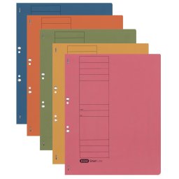 Dosar carton color cu capse 1/1 ELBA