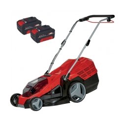 Einhell - GE-CM 36/36 Li PXC - Masina de tuns iarba cu 2 acumulatori si incarcator, Li-Ion, 18 V, 4 Ah, 36 cm, 40 l