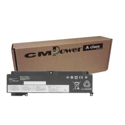 Baterie laptop CM Power compatibila cu Lenovo ThinkPad T460s, T470s - baterie din fata 45N1043 L16M3P73