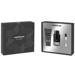 Set Montblanc Explorer, Barbati: Apa de parfum, 100 ml, + Gel de dus, 100 ml + Mini apa de parfum, 10 ml