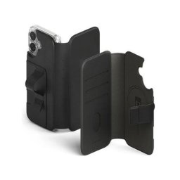 Husa Ringke iPhone 17 Case Folio Grip Wallet Magnetic Black