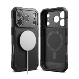 Husa Ringke iPhone 17 Pro Max Case Rugged Gear Magnetic Black
