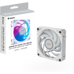 Ventilator Carcasa 120 mm "GP-ECFAN1201 ICE" - Iluminare ARGB/RGB, 2000 RPM, Zgomot 8.2 dBA, Flux Aer 60 CFM, Lagar Fluid Dynamic