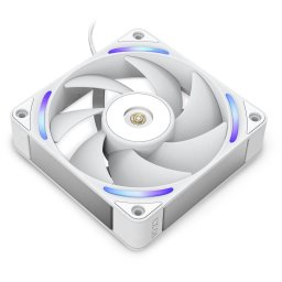 Ventilator Carcasa 120 mm "RF-U12PN-W1" - Iluminare ARGB/RGB, 3100 RPM, Zgomot 41 dBA, Flux Aer 104 CFM, PWM, Controller inclus, Lagar Fluid Dynamic